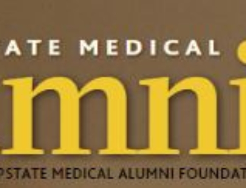 Dr. Gaither was featured in the Upstate Medical Alumni Journal